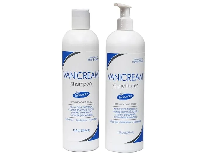 Vanicream Set, includes Shampoo-12 Oz and Conditioner