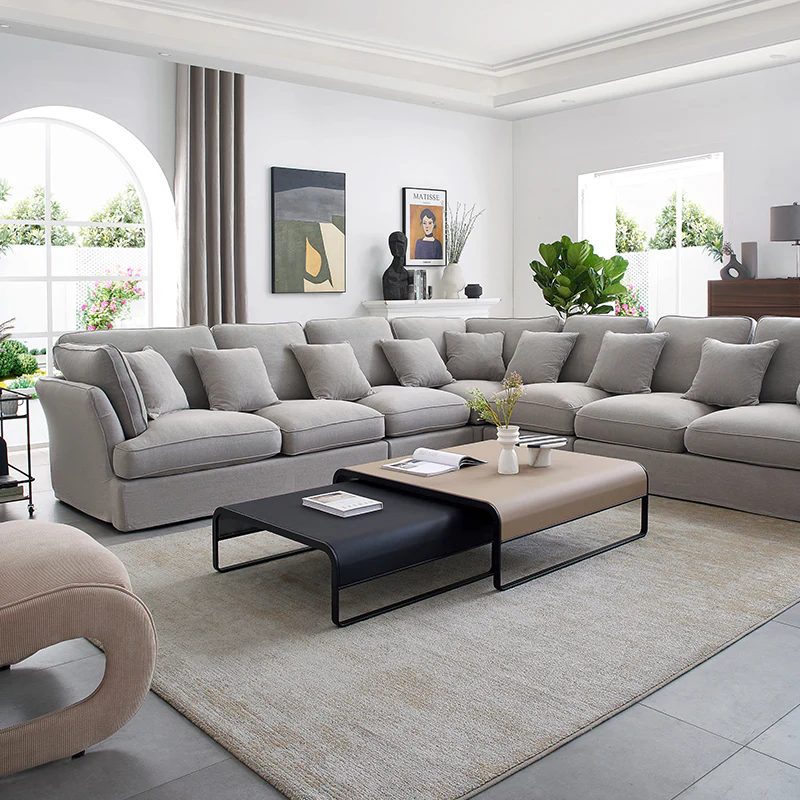 obviously the best sofa! Hygge Gray Corner Sectional (2024)